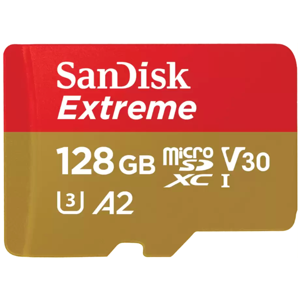 SanDisk SanDisk Memory Card - 128GB - 4K Video Recording 128GB