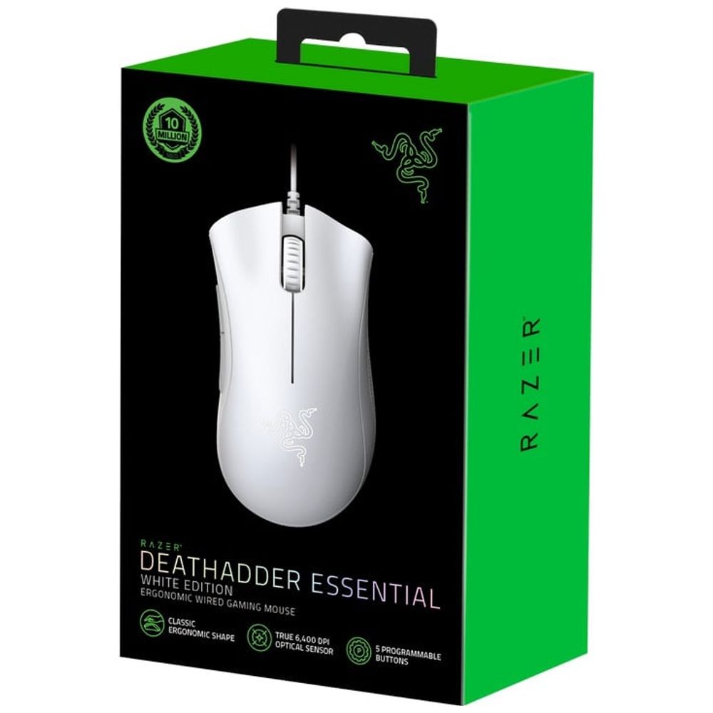 Razer Gaming Mouse - Wired - White – 45,000 IQD Iraq