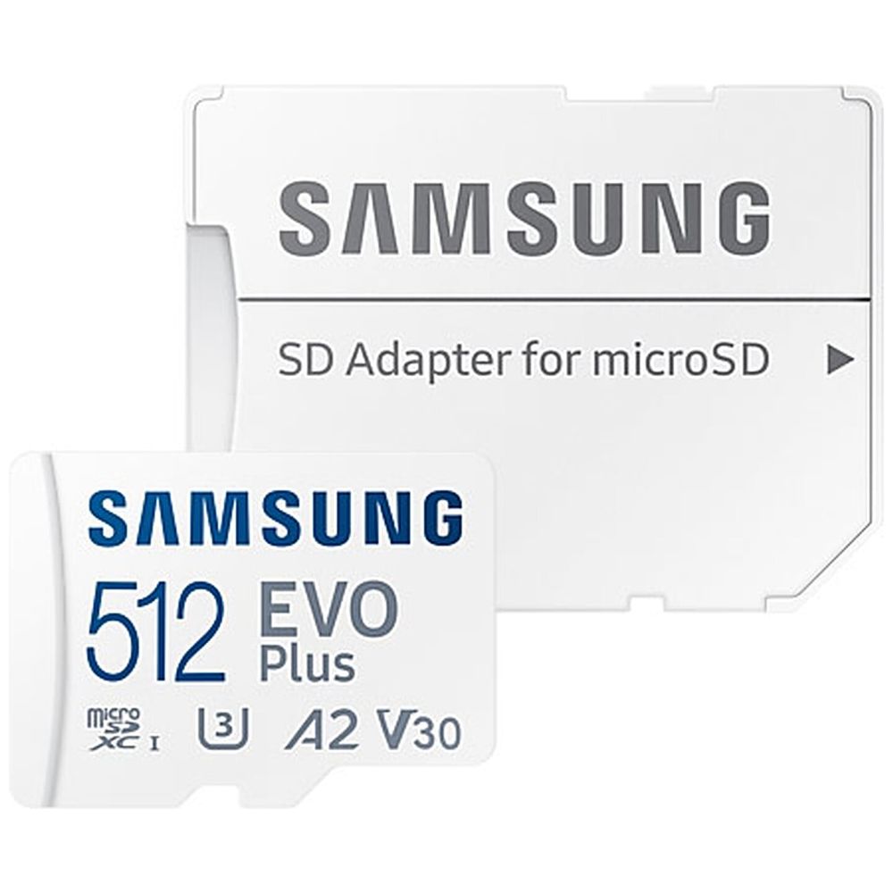 Samsung Samsung MB MC512KA - 512GB - SD Card - Up to 130 MB/s - White 512GB, 130MB/s