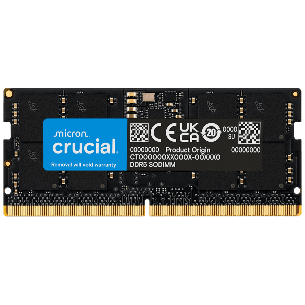 Crucial 16GB DDR4 Laptop Memory, 3200MHz, CL22, 260-Pin SODIMM, Compatible with 13th Generation Intel Core and AMD Ryzen 7000 Processors, Model CT16G4SFRA32A 16GB DDR4, 3200MHz – 190,000 IQD Iraq