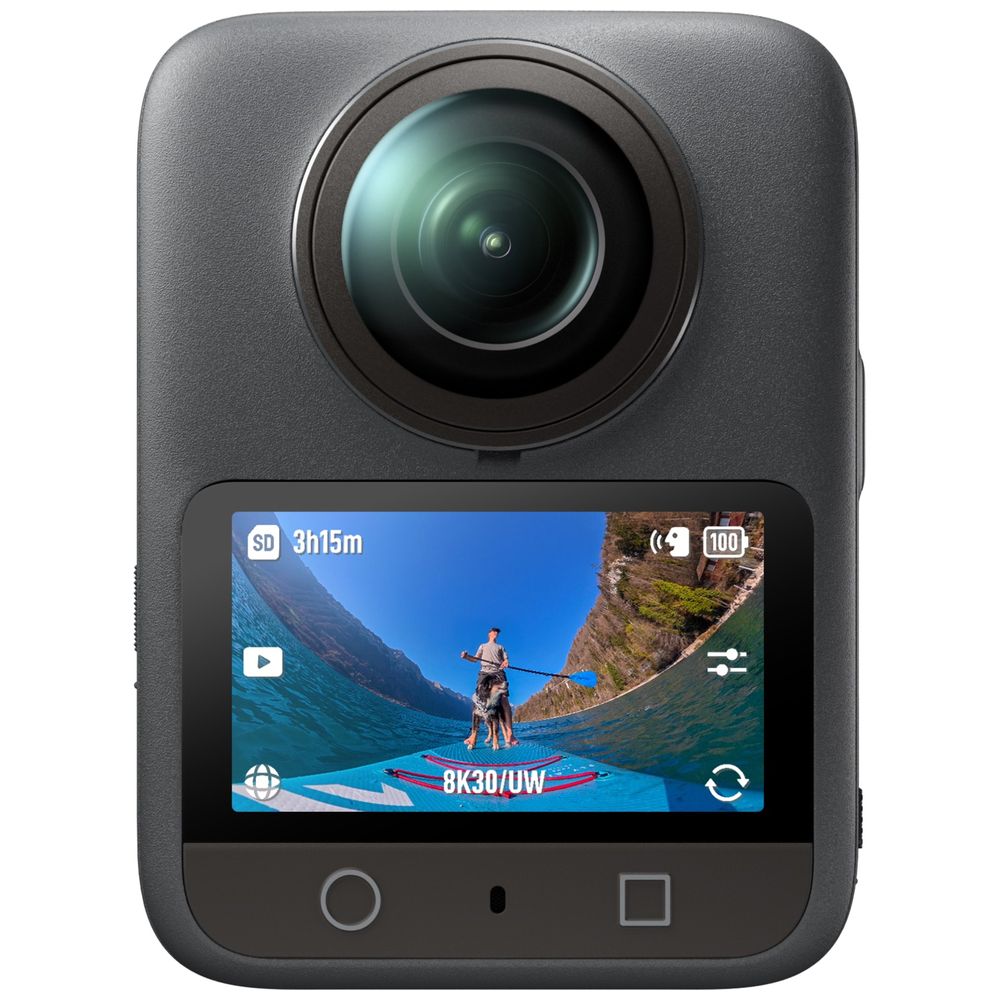 DJI Osmo - 360 Adventure Camera – 8K Video & Stereo Sound - Black 8K