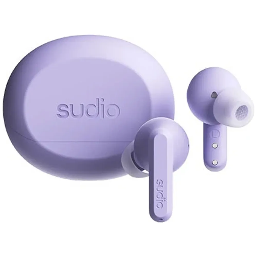 Sudio A3 PRO In-Ear Bluetooth Headphones - Active Noise Cancellation ANC - IPX4 Water Resistance - Purple – 65,000 IQD Iraq