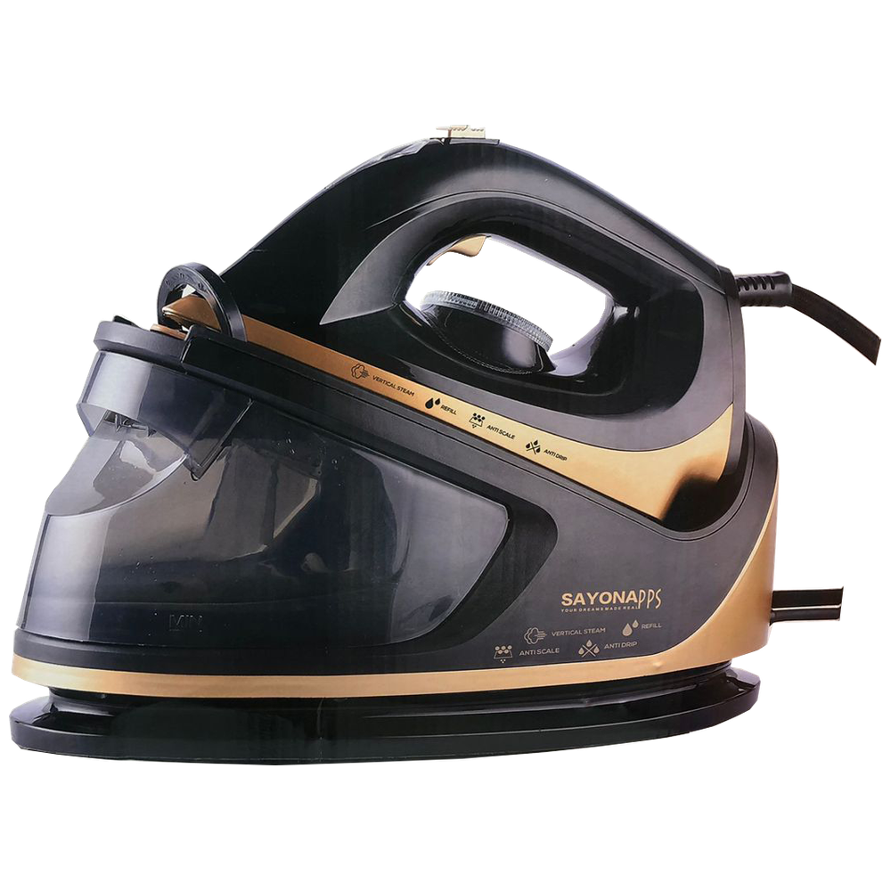 Sayona SGS-2446 - Steam Iron - Black
