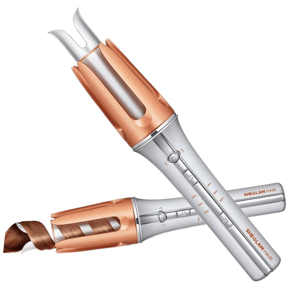 Sheglam SHEGLAM sgh-otic-01-25 - Automatic Hair Curling Iron - Silver