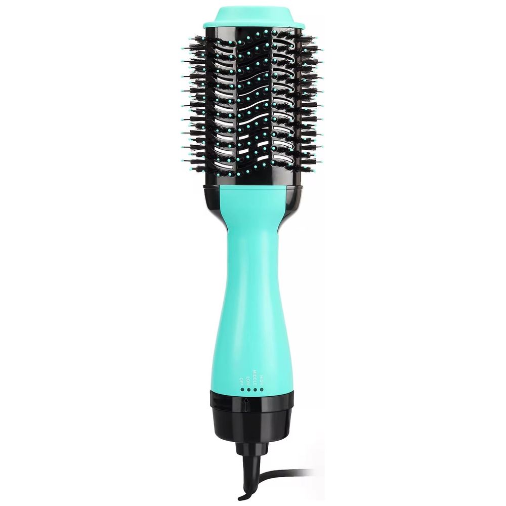 Enzo EN-4118 - One-Step Hair Dryer & Styler - 1500W - Turquoise