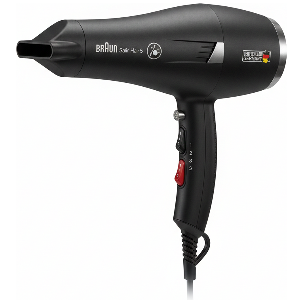 Braun Satin Hair 5 Hair Dryer - Black