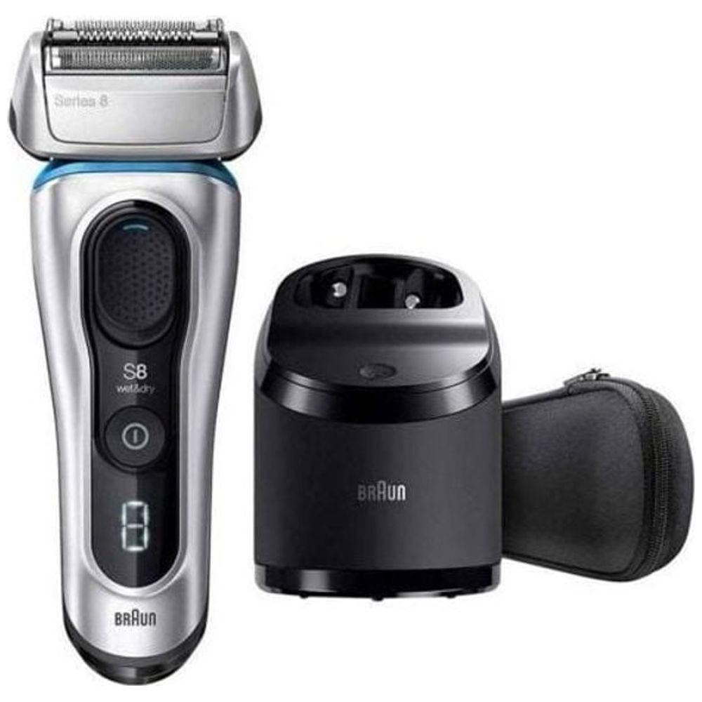 Braun Series 8 8390CC - Men’s Shaver - Silver