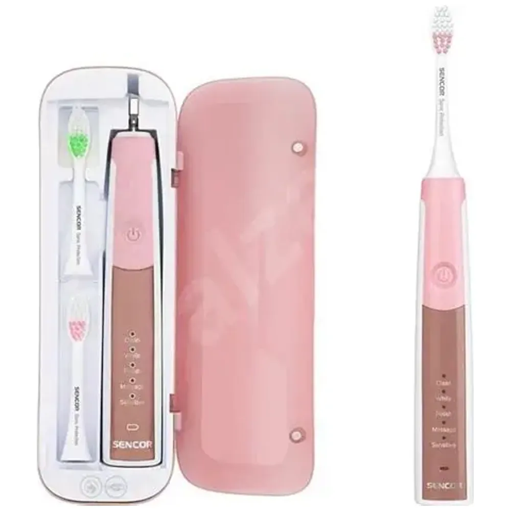 Sencor SOC-2201-RS - Sonic Electric Toothbrush - Pink
