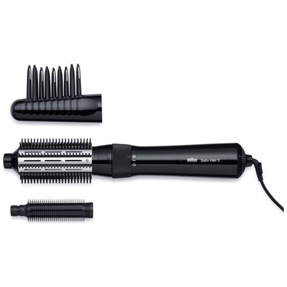 Braun AS330 Satin Hair 3 - Hair Brush - Black