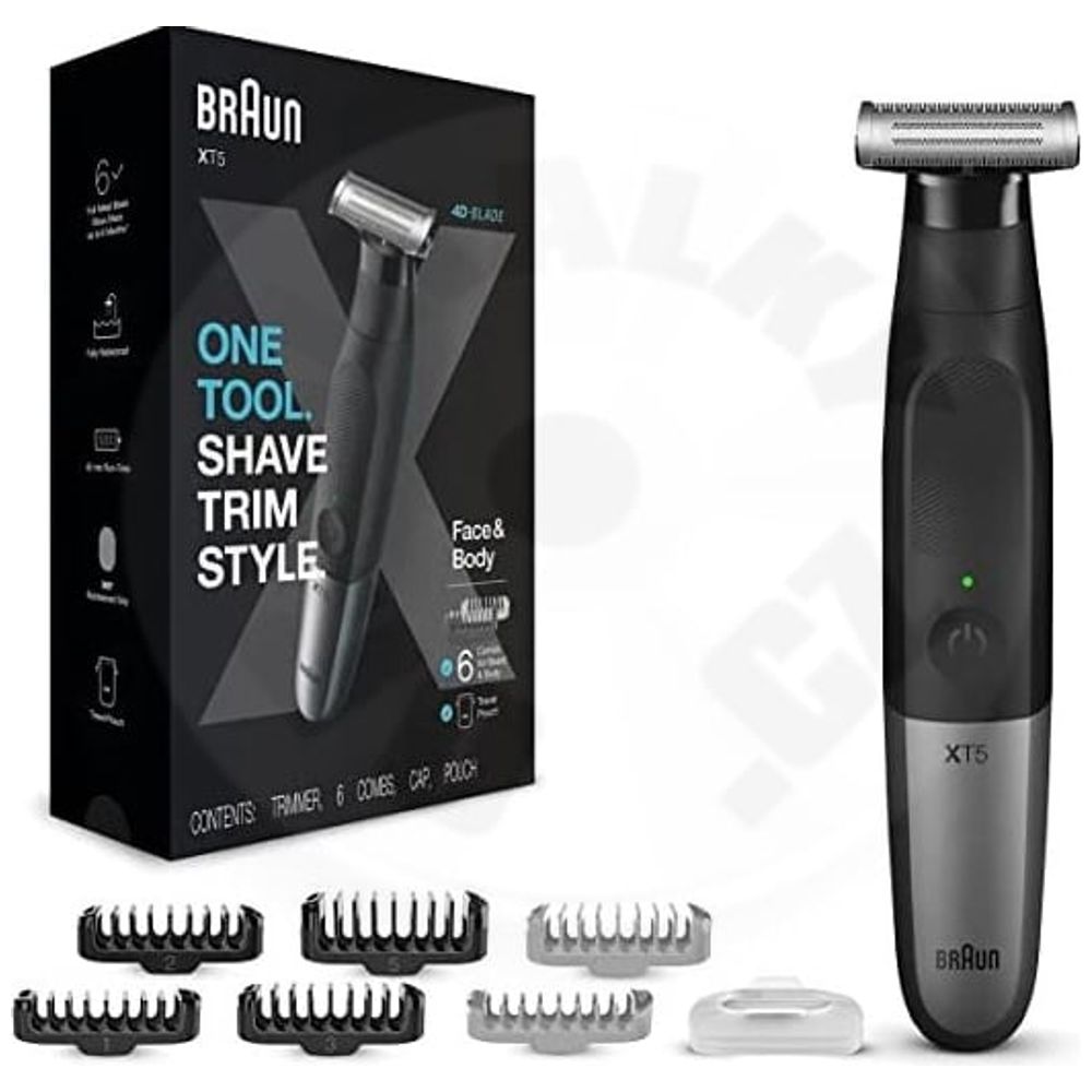Braun Series  XT5 - Beard Trimmer - Black