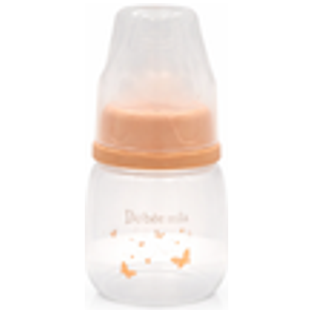 Bebe Mila bm-038 - Glass Baby Bottle - 60 ml - Pink