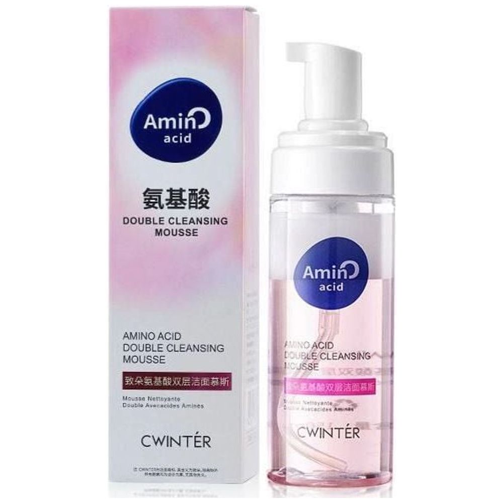 CWINTER Amino Acid Double Cleansing Mousse, Foaming Wash - 150ml