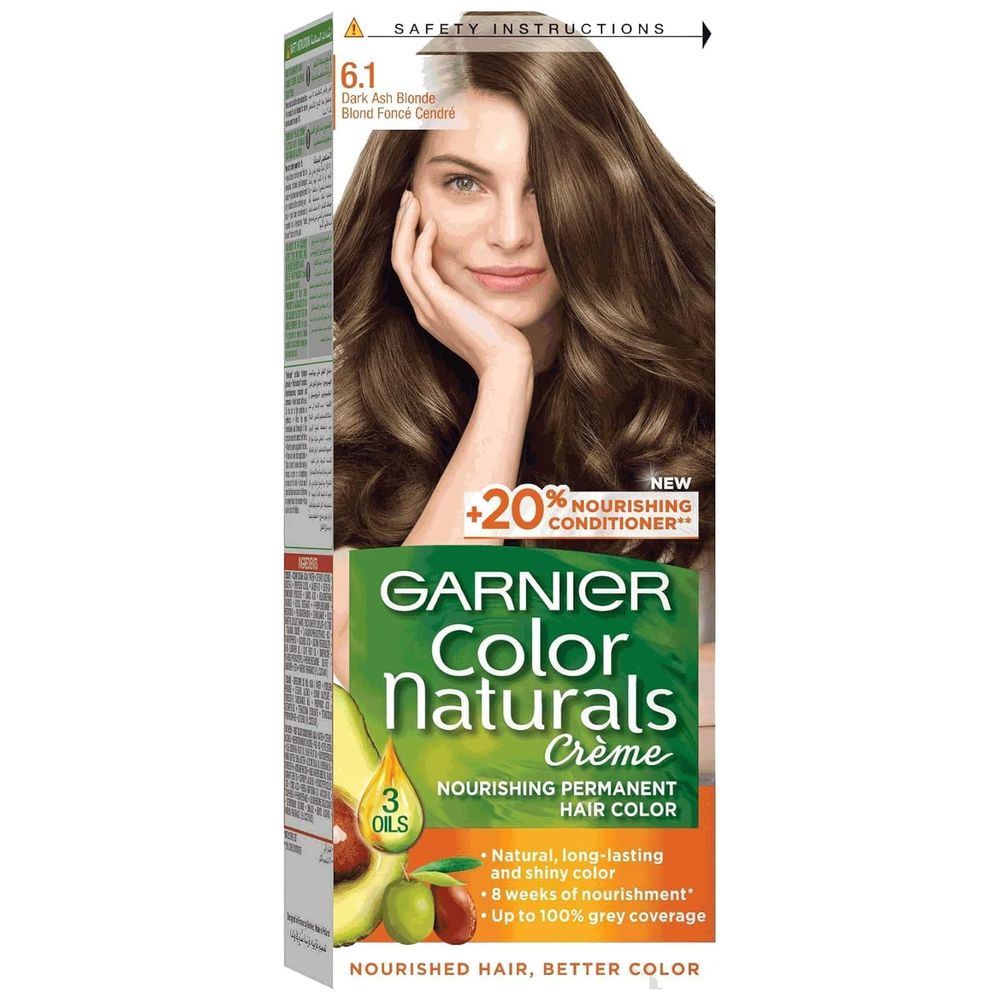 Garnier Color Naturals Creme - 6.1 Dark Ash Blonde