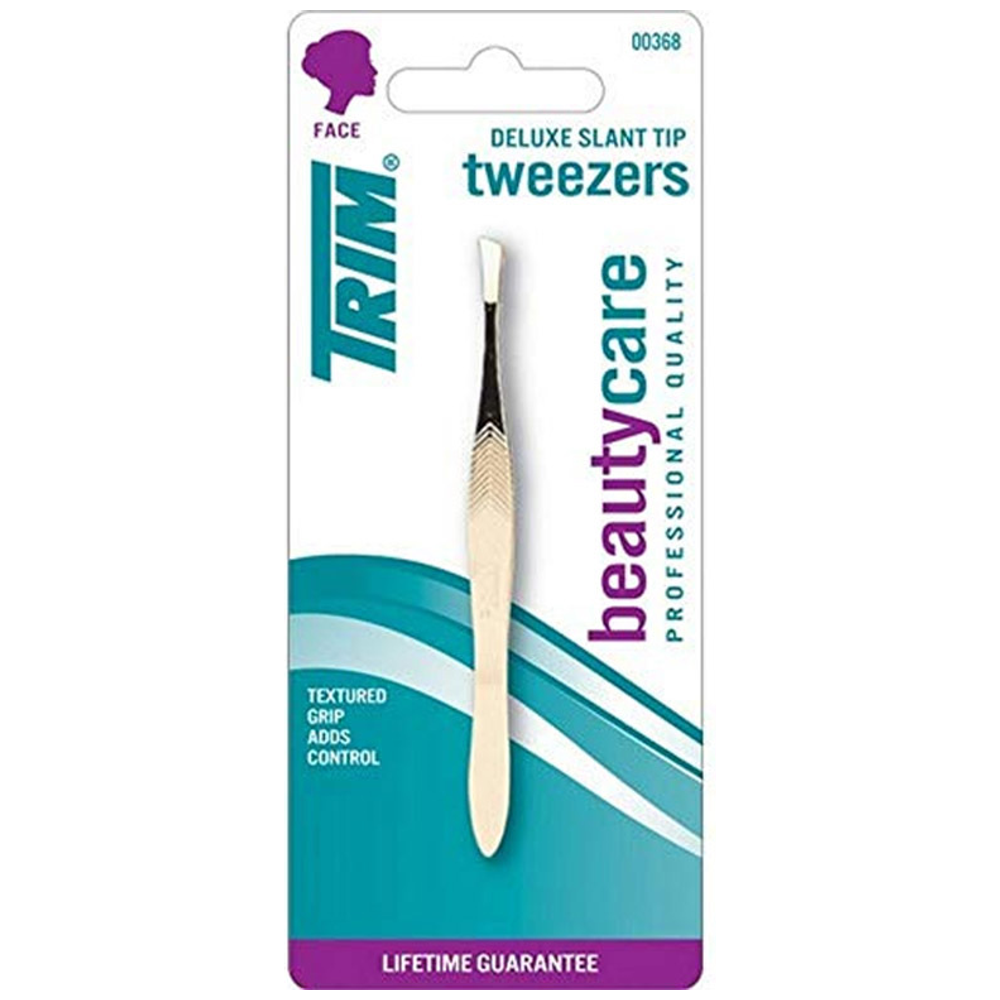 Deluxe Slant Tip Tweezers - Trim