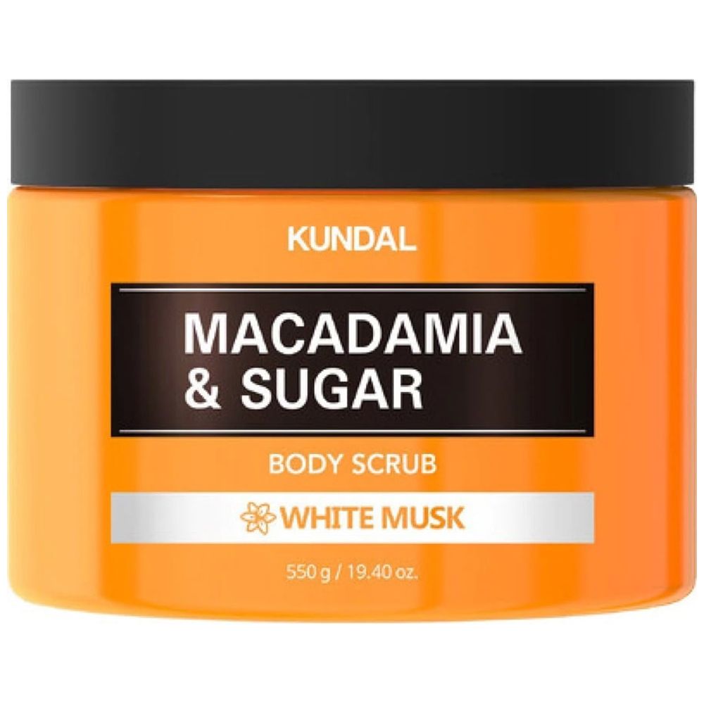 KUNDAL White Musk Body Scrub, 550gm 550gm