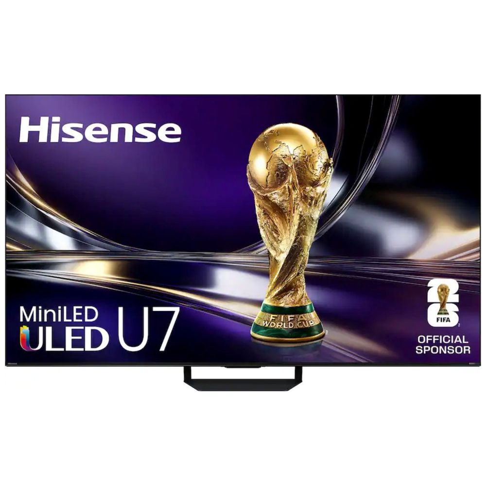 Hisense Hisense 85U7Q-PRO - 85 Inch - 4K - Mini LED - 165HZ VRR game mode- VIDAA - Frameless 85 Inch