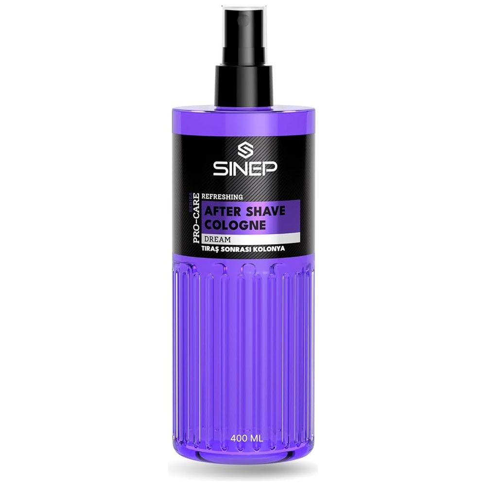 Sinep Dream After Shave Cologne - soothes skin with a soft refreshing scent, 400 ml