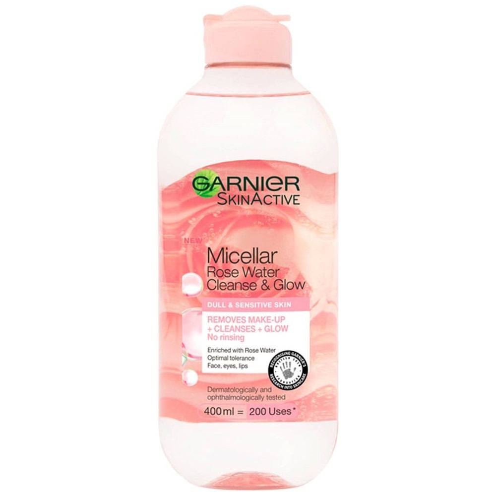 Micellar Rose Water Cleanse & Glow 400 ml - Garnier