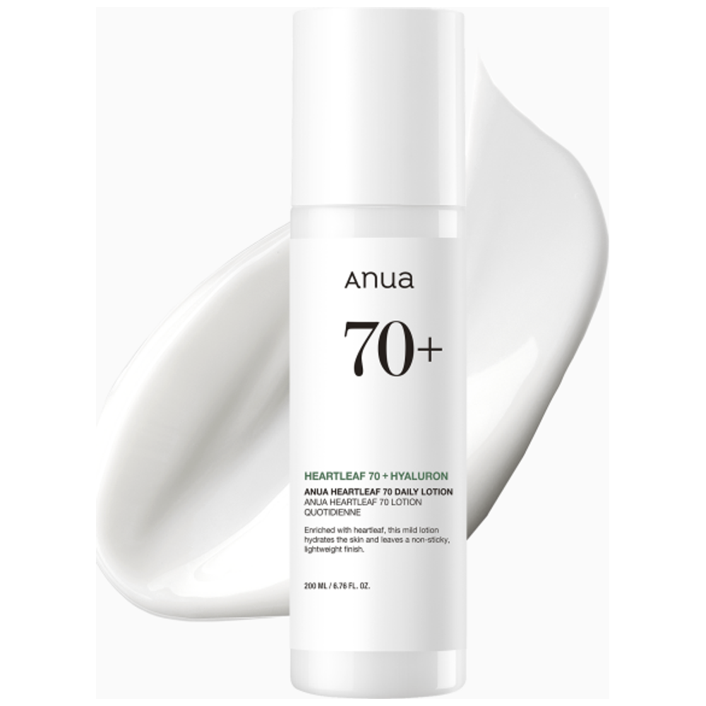 Anua Heartleaf 70+ Hyaluron Daily Lotion, 200 ml