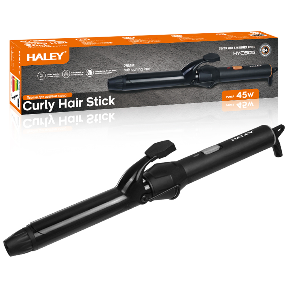 Haley hy-3506 Hair Curler - Black