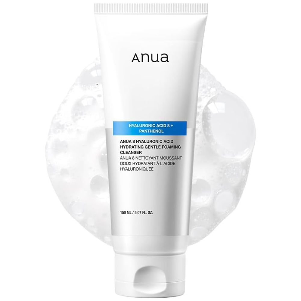 Anua Hyaluronic Acid 8+ Panthenol Foaming Cleanser, 150 ml
