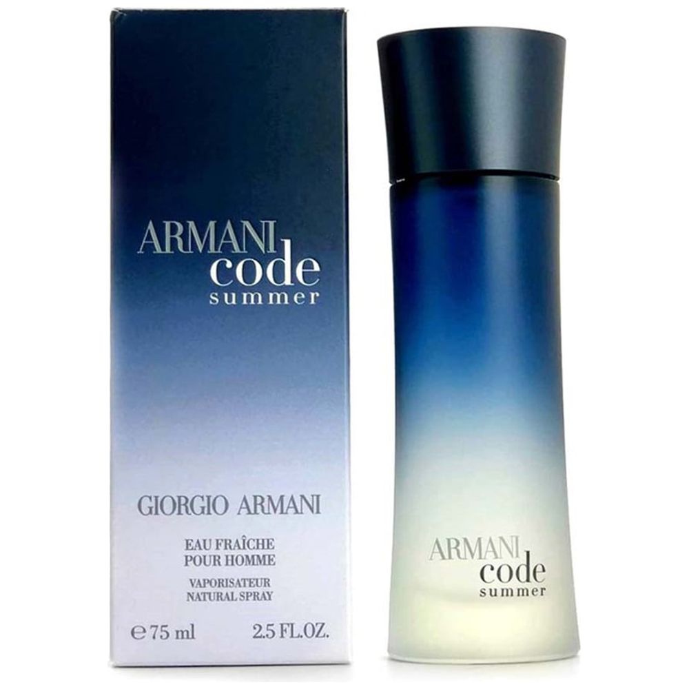 Armani Code Summer Pour Homme by Giorgio Armani for Men - Eau de Toilette, 75 ml