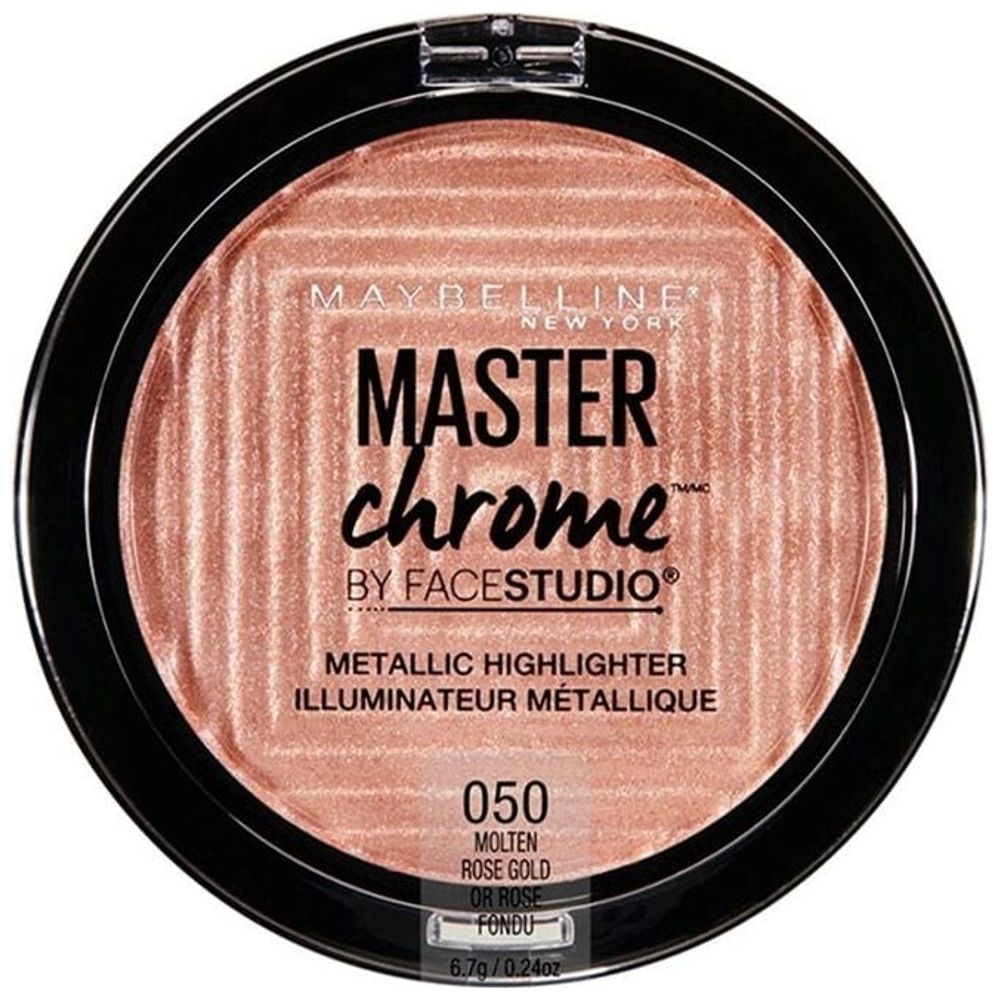 Elryan - Master Chrome Metallic Highlighter NU 050 Molten R  Maybelline Powder 