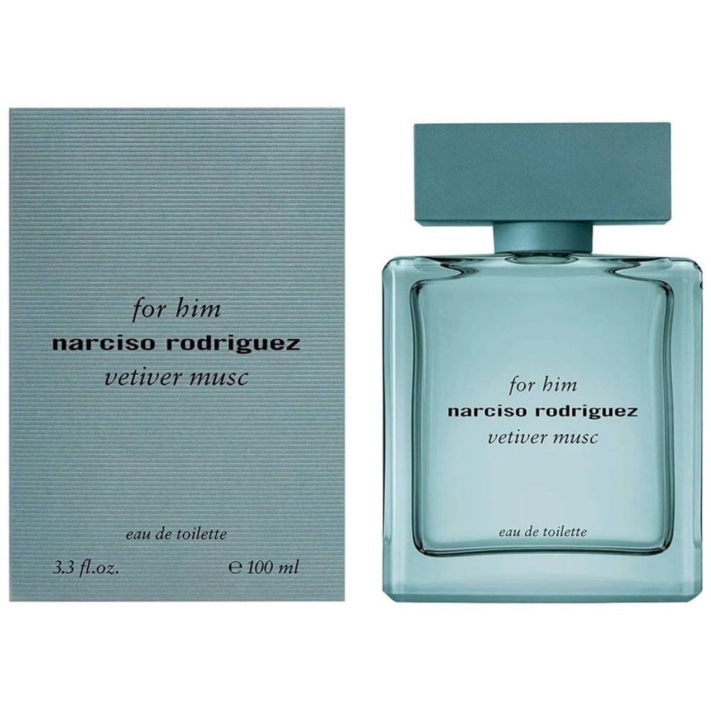 For Him Vetiver Musc EDT 100 ml - Narciso Rodriguez