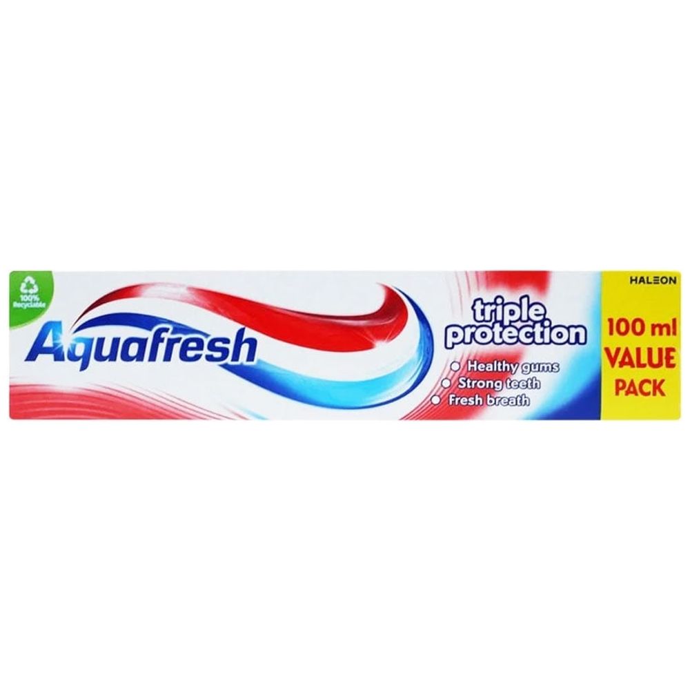 Aquafresh Triple Protection Toothpaste - strengthens teeth, supports healthy gums, 100 ml