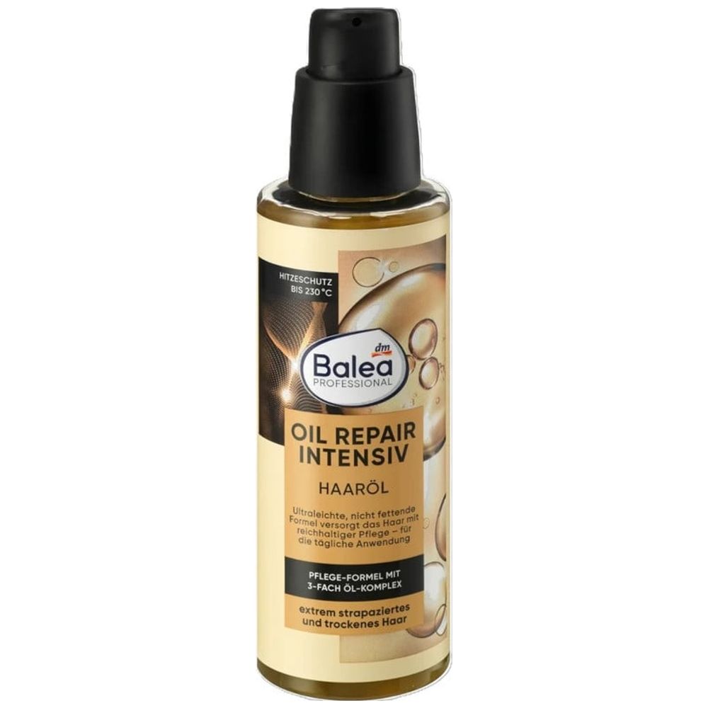 Balea Professional Oil Repair Intensive Hair Oil - nourishes damaged hair, repairs it and protects from heat, 100 ml