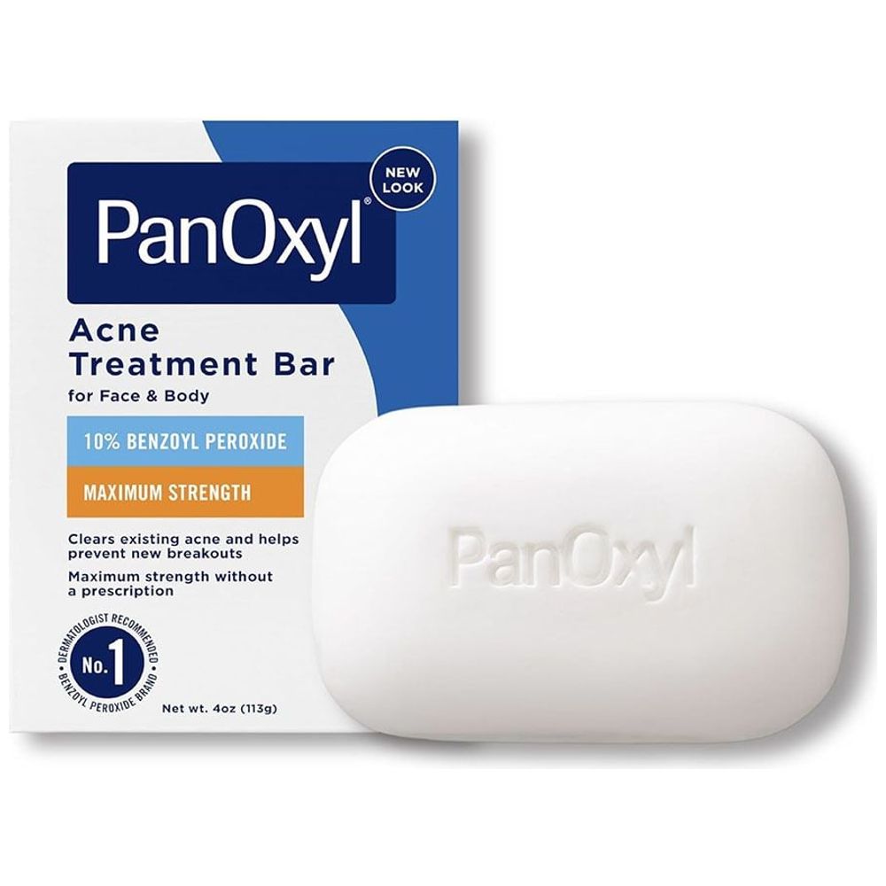 PanOxyl Acne Treatment Bar for Face, 156 g