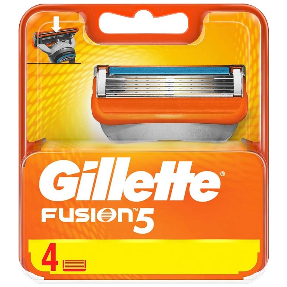 Gillette Fusion Razor Blade Refill Set - 4 Pcs 4 Pcs