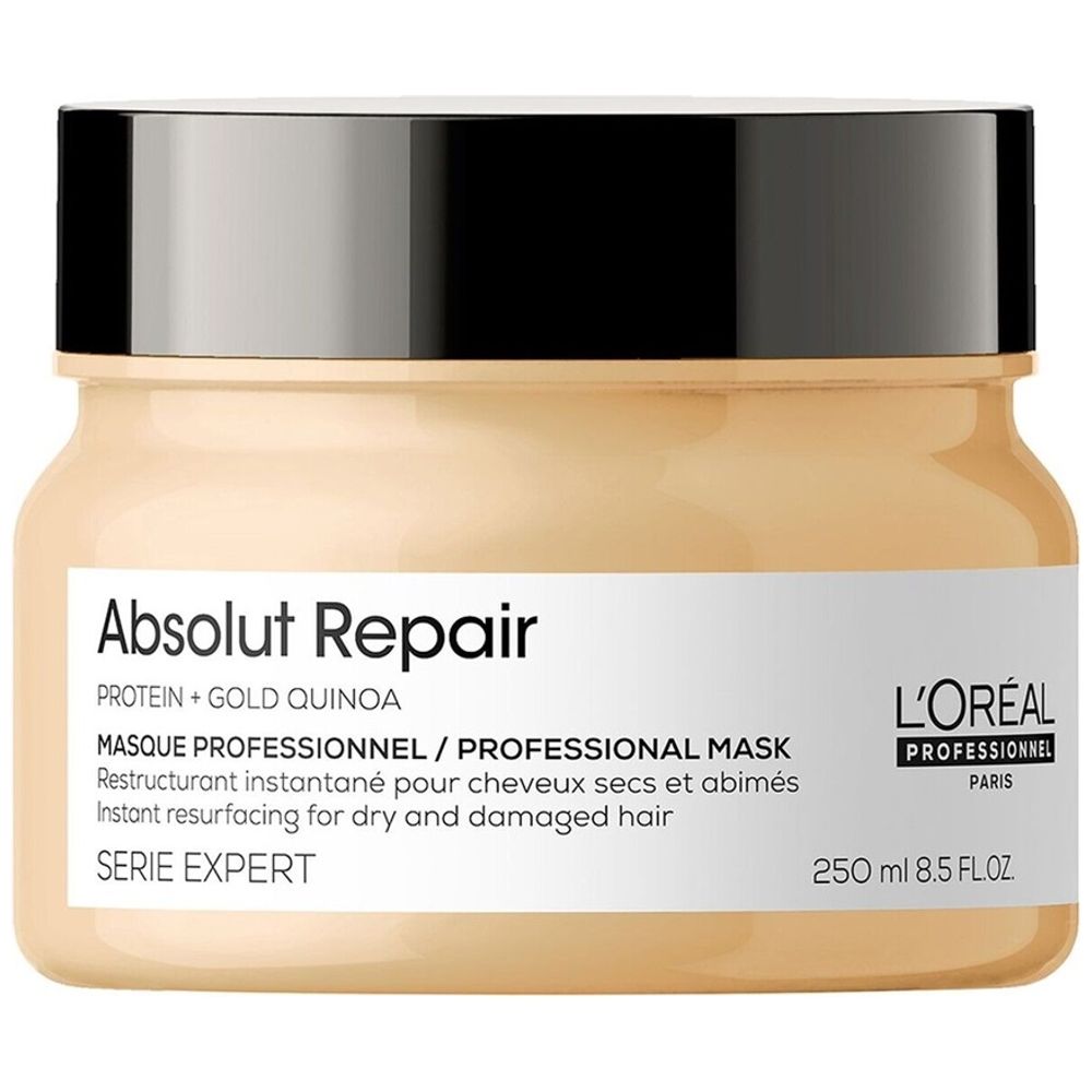 L'Oreal L’Oreal Absolut Repair Hair Mask - Nourishes and strengthens hair with deep hydration, 250 ml 250 ml