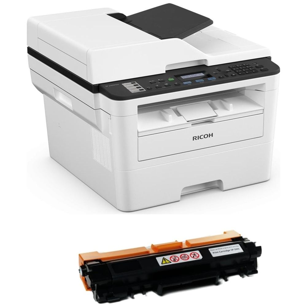RICOH MC240FW - Color laser multifunction printer - Wifi - Maximum print resolution 2400 x 600 dpi – White + Ink SP 230L BLACK A4, 2400x600 dpi – 585,000 IQD Iraq