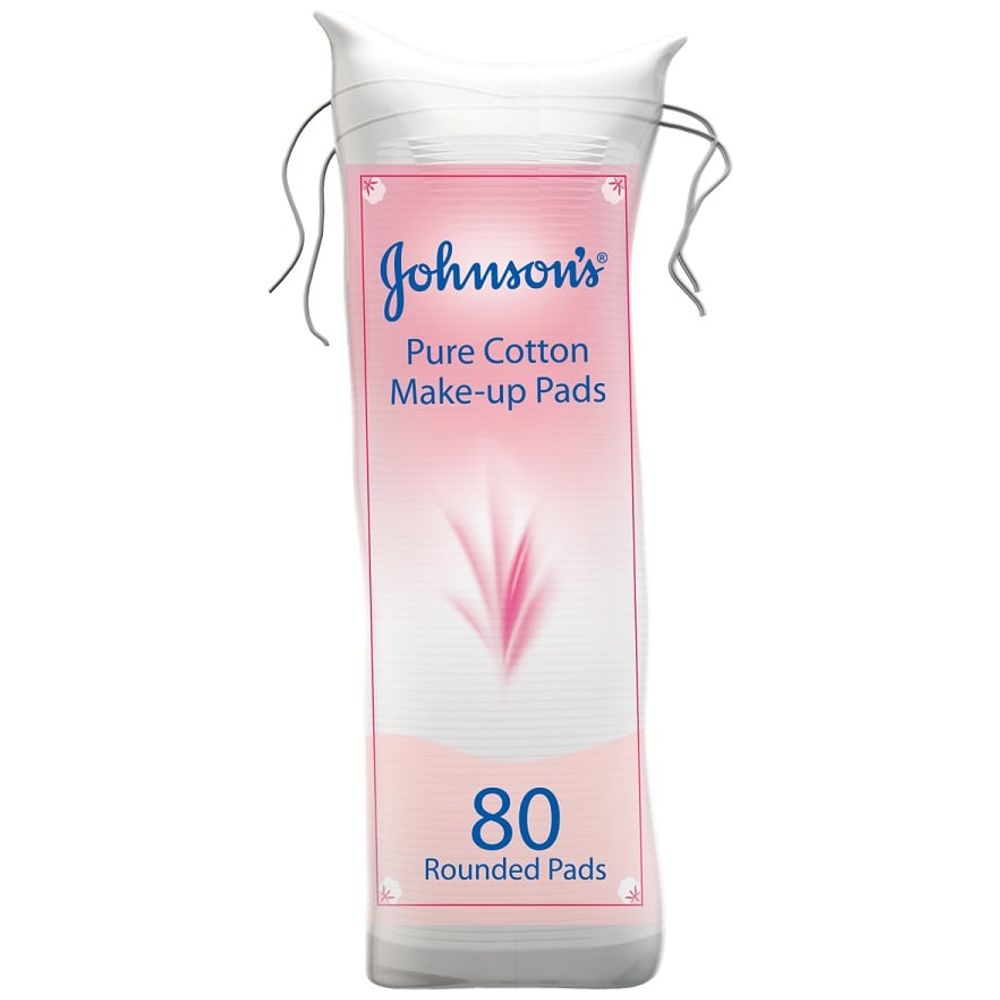 Makeup Cotton Pads 80 PCS - JOHNSONS