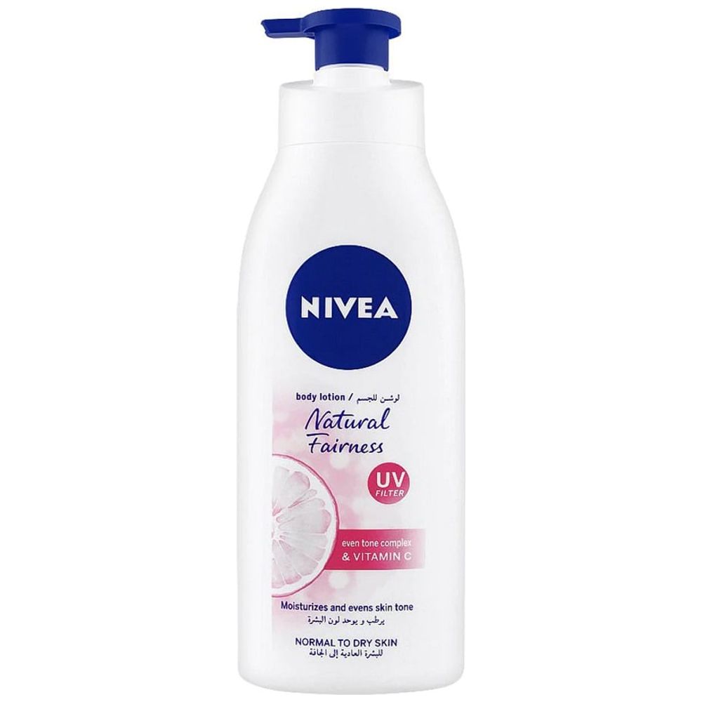 Nivea Natural Fairness Moisturizes Body Lotion 400 ml 400 ml