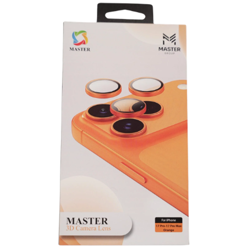 Master Master - Camera Lens for iPhone 17 Pro Max - Orange