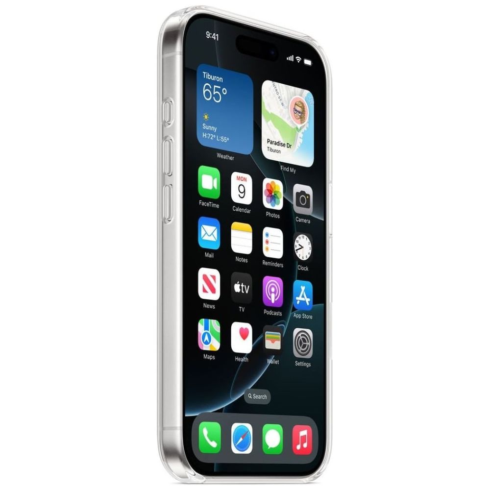 Apple Apple MA7E4ZM/A - Mobile Cover For iPhone 16 Pro - Transparent
