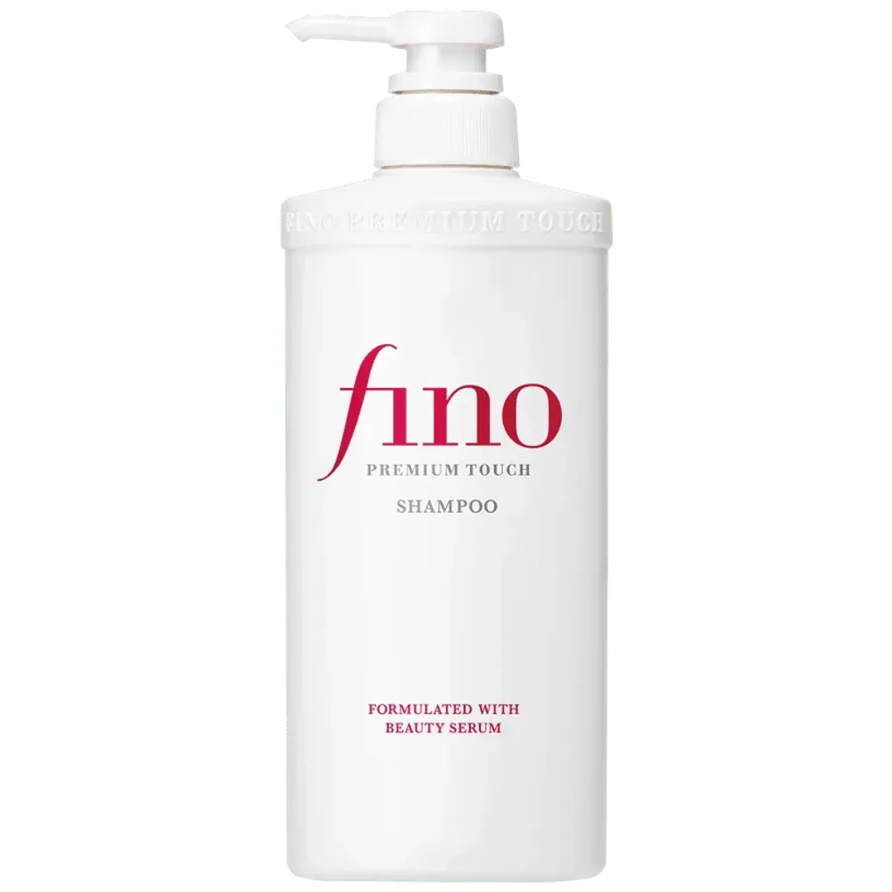 Shiseido Fino Premium Touch Shampoo - Hydrates, strengthens, and nourishes damaged and dry hair, 550 ml