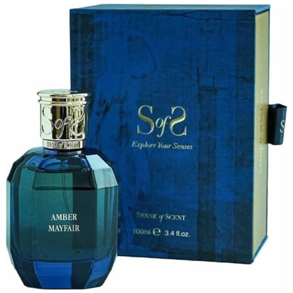 Amber Mayfair by Sense Of Scent for Unisex - Eau de Parfum, 100 ml