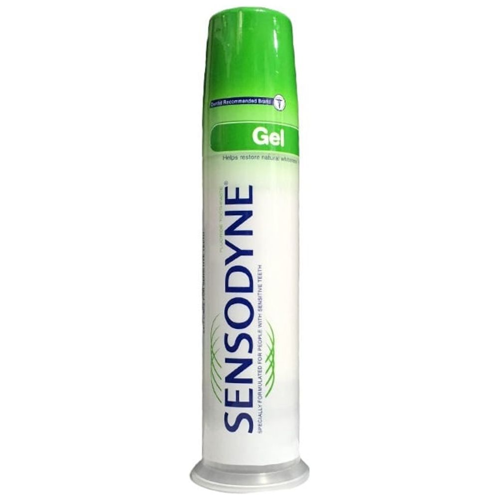 Sensodyne Fresh Mint Gel Toothpaste - يخفف حساسية الأسنان، نعناع منعش، 100 ml