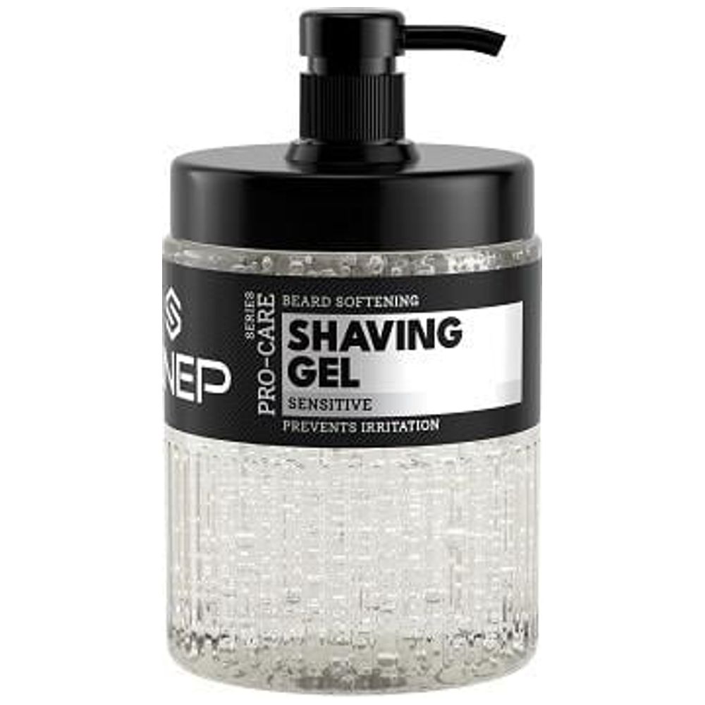 Sinep Pro-Care Sensitive Shaving Gel - protects and hydrates during shaving, 1L