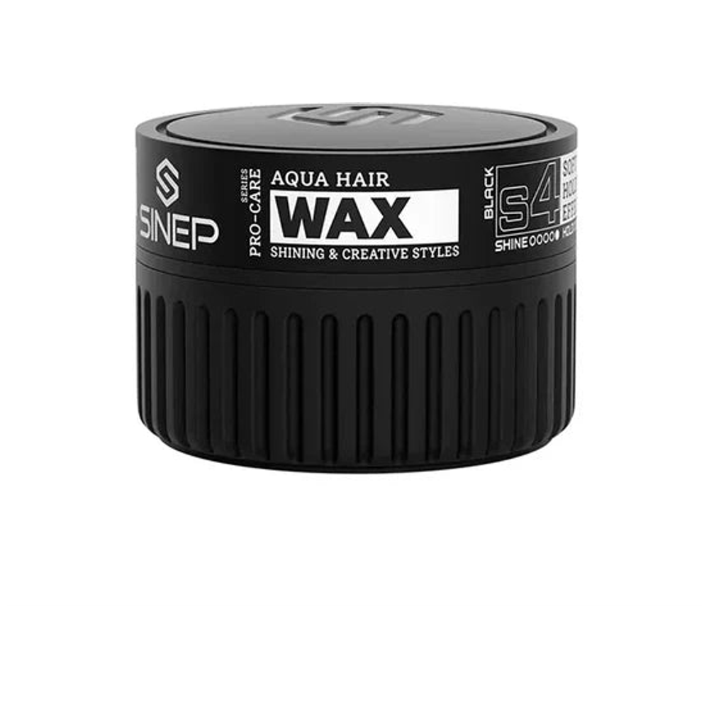Sinep Pro-Care Aqua Hair Wax S4 - Strong Hold Styling Wax, 150 ml