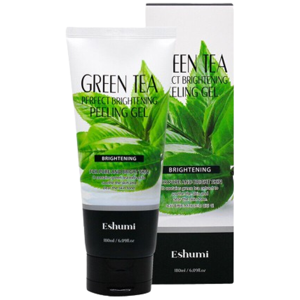 Eshumi Green Tea Perfect Brightening Peeling Gel , 180 ml