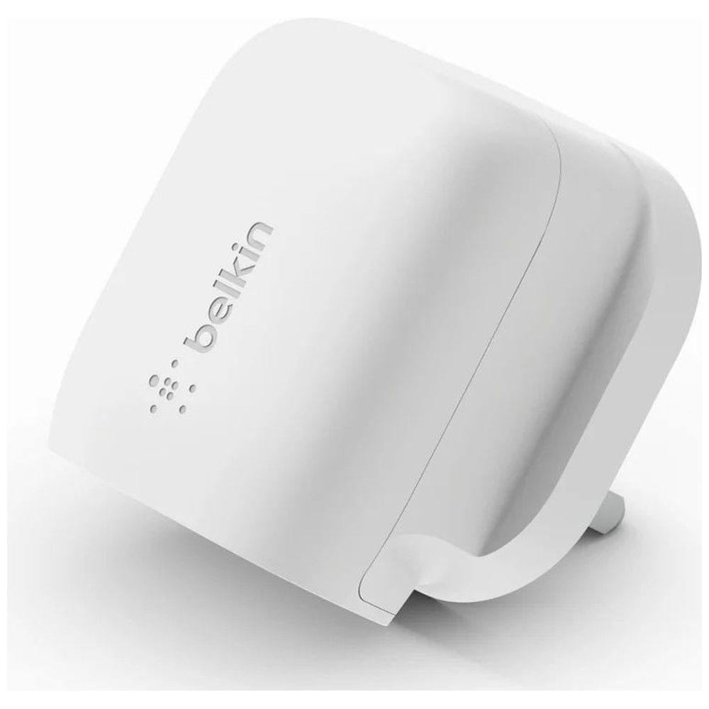 Belkin Belkin WCA006myWH - Charger - 1 Ports - 20W - White 1 Port, 20W