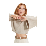 Trendyolmilla Women’s Crop Spanish Sleeve Knitwear Sweater