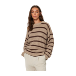 بلوزة نسائية مخططة ترينديول ميلا - بيجي