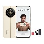 ريلمي 12 بلس 5G - دبل سيم - 512/12 كيكابايت +  سماعة داخل الاذن + شاحن وايرليس