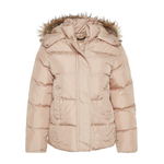 Trendyolmilla Women's Puffer Jacket - Beige