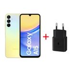 سامسونج كلاكسي A15 - دبل سيم - 128/6 كيكابايت + شاحن